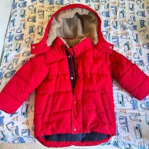 Gap coldcntrol jacket. Red. Size 2T